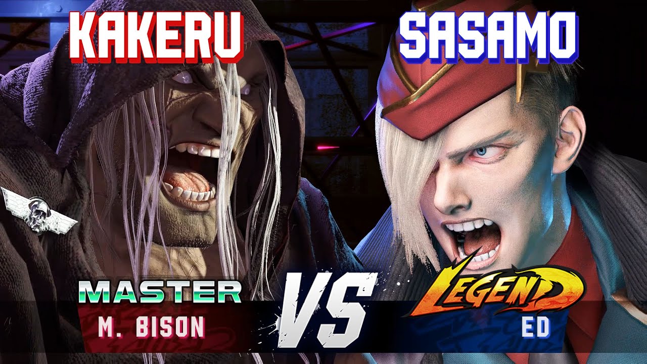 SF6 ▰ KAKERU (M.Bison) vs SASAMO (Ed) ▰ High Level Gameplay