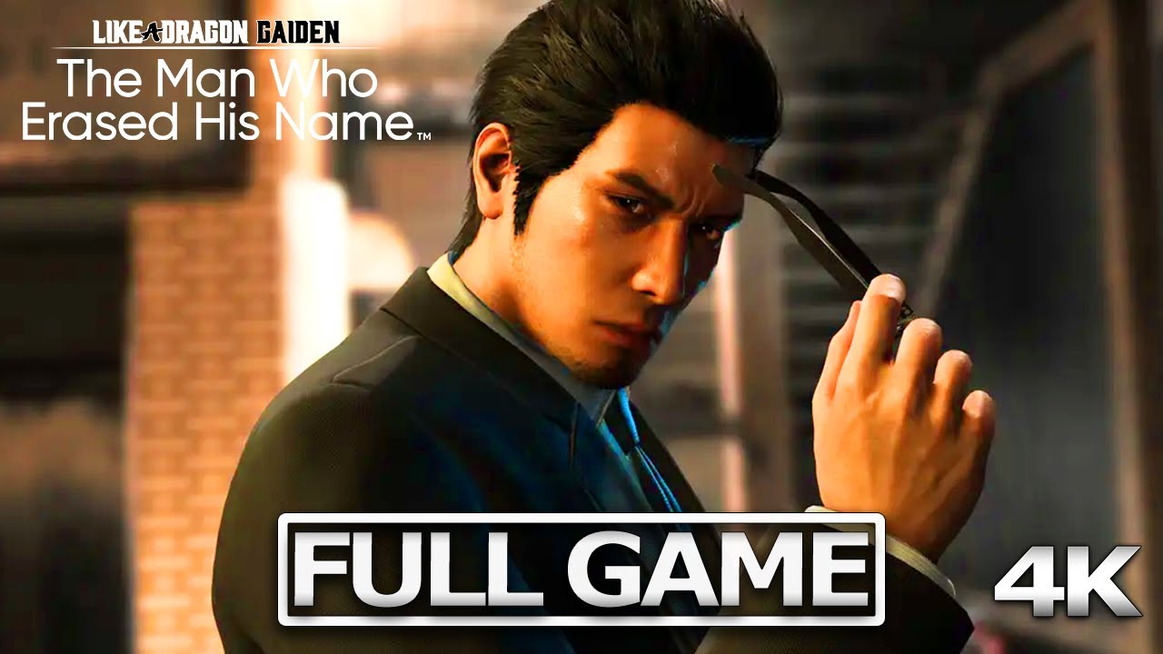 LIKE A DRAGON GAIDEN Full Gameplay Walkthrough / No Commentary 【FULL GAME】4K Ultra HD