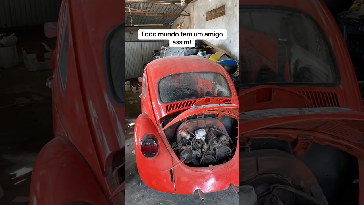 Todo mundo tem um amigo assim! #fusca #carrosantigos #projetinho #carros