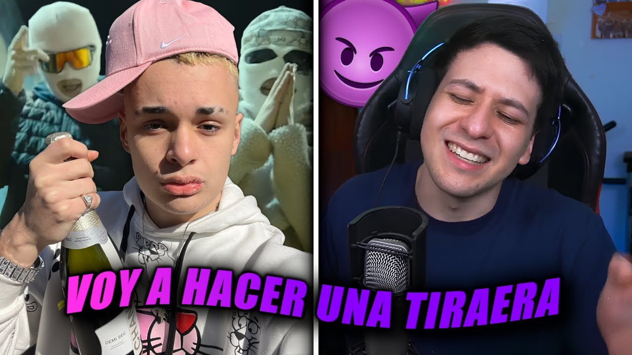 ME VOY A DEDICAR AL RAP ✍️🔥 Nachoide reacciona a TIRAERAS