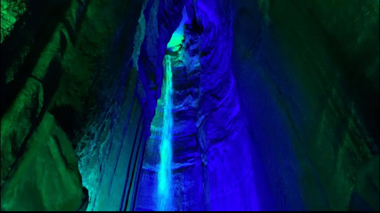 Ruby Falls - Cave walking tour