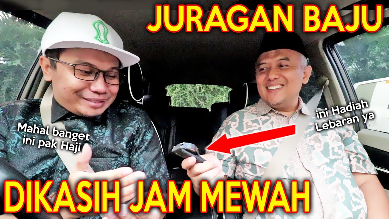 PRANK SHOLAWAT JURAGAN BAJU !! DIKASIH JAM TANGAN SEHARGA MOBIL