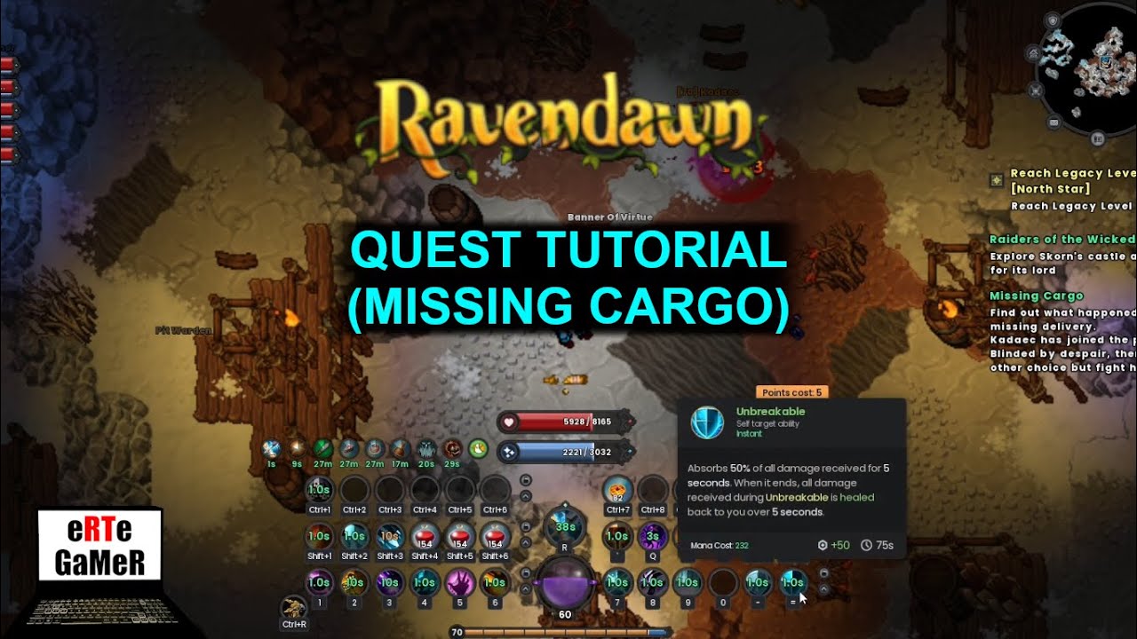[68 Legacy LVL] Quest - Missing Cargo #Ravendawn