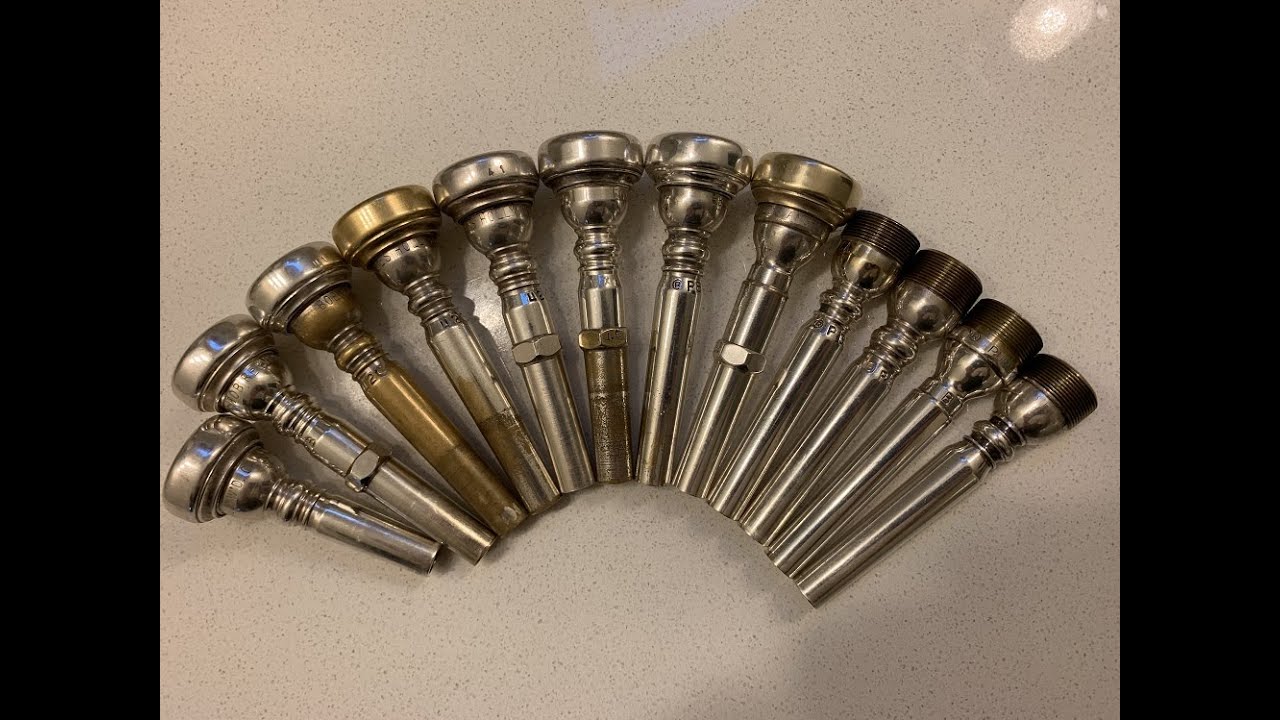12 Bob Reeves Trumpet Mouthpieces: The Dirty Dozen! :)