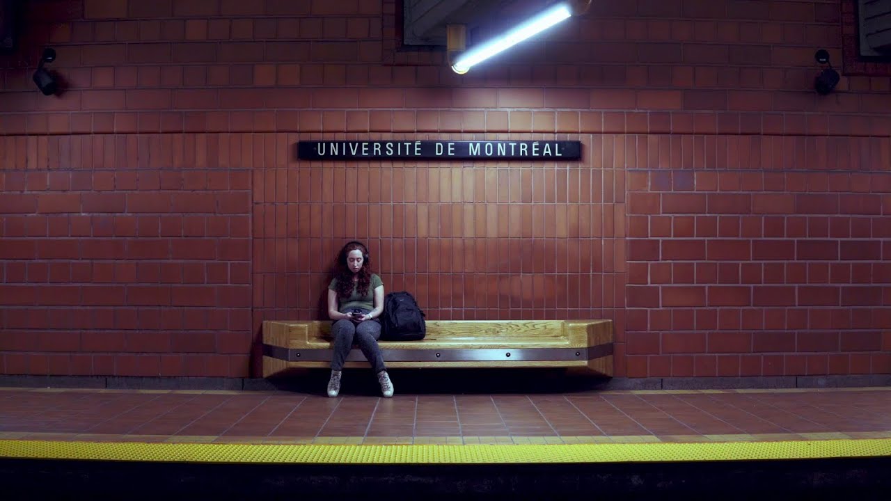 Short film kino Montréal - Un message dans le métro