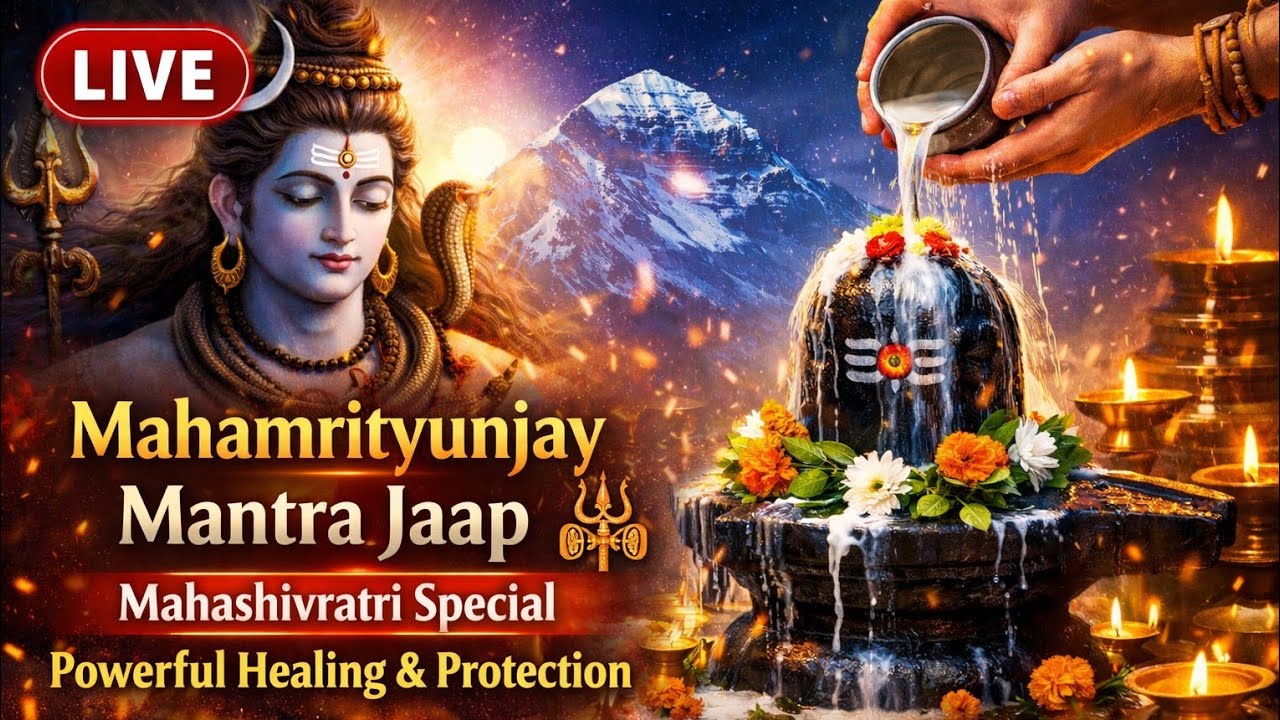 Mahamrityunjay Mantra Jaap 🔱 Mahashivratri Special | Powerful Healing & Protection