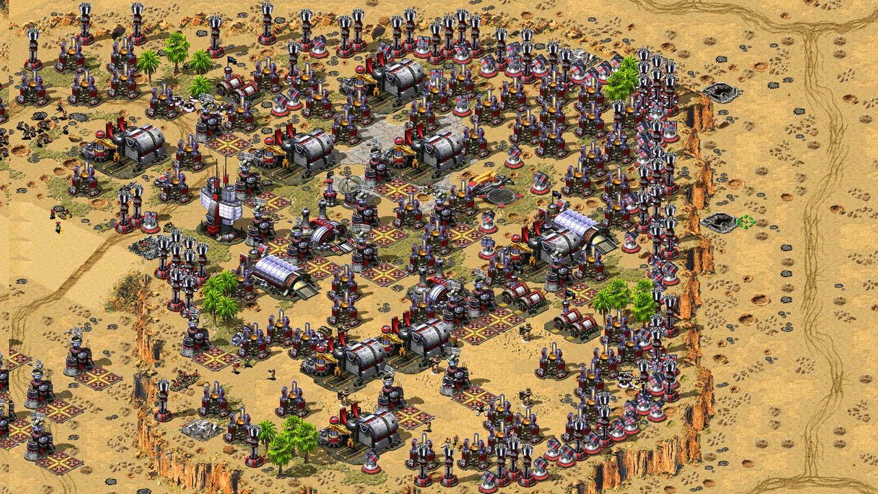 Red Alert 2 | extra hard | 7 vs 1 | in the pipe map | Great britain