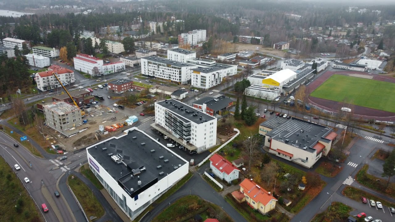 Vaajakoski (Drone ilmakuvaa)
