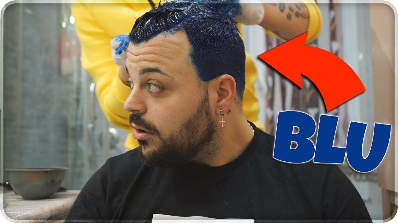 😅 MI SONO FATTO I CAPELLI BLU PER UNA SCOMMESSA!!! - Challenge
