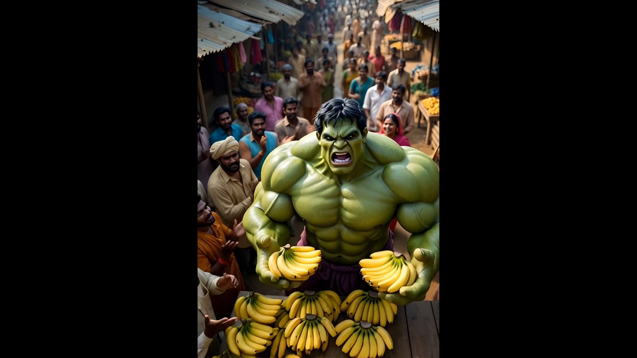 Hulk Bana Kela Wala 😄 | Funny Hulk Village Story | 3D Animation 