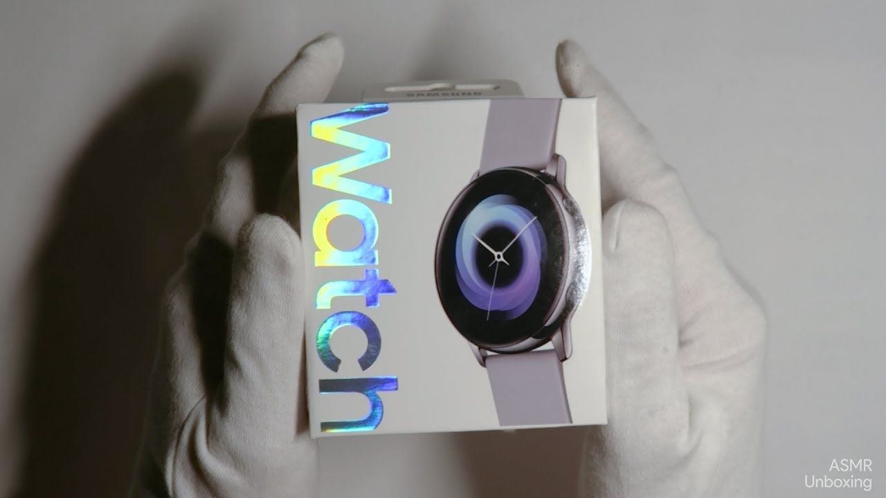Samsung Galaxy Watch Active | ASMR Unboxing