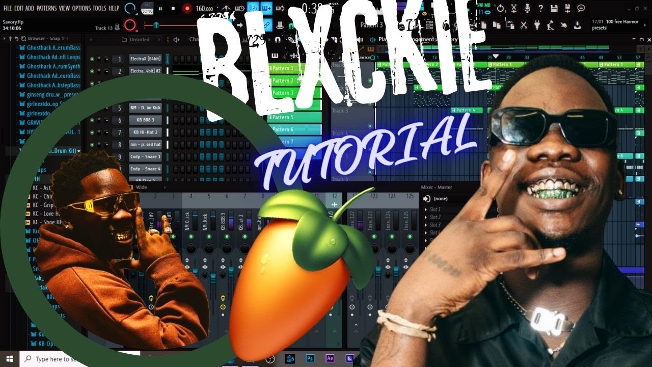 How To Make a Guitar Beat For Blxckie Type Beat [FL STUDIO TUTORIAL]