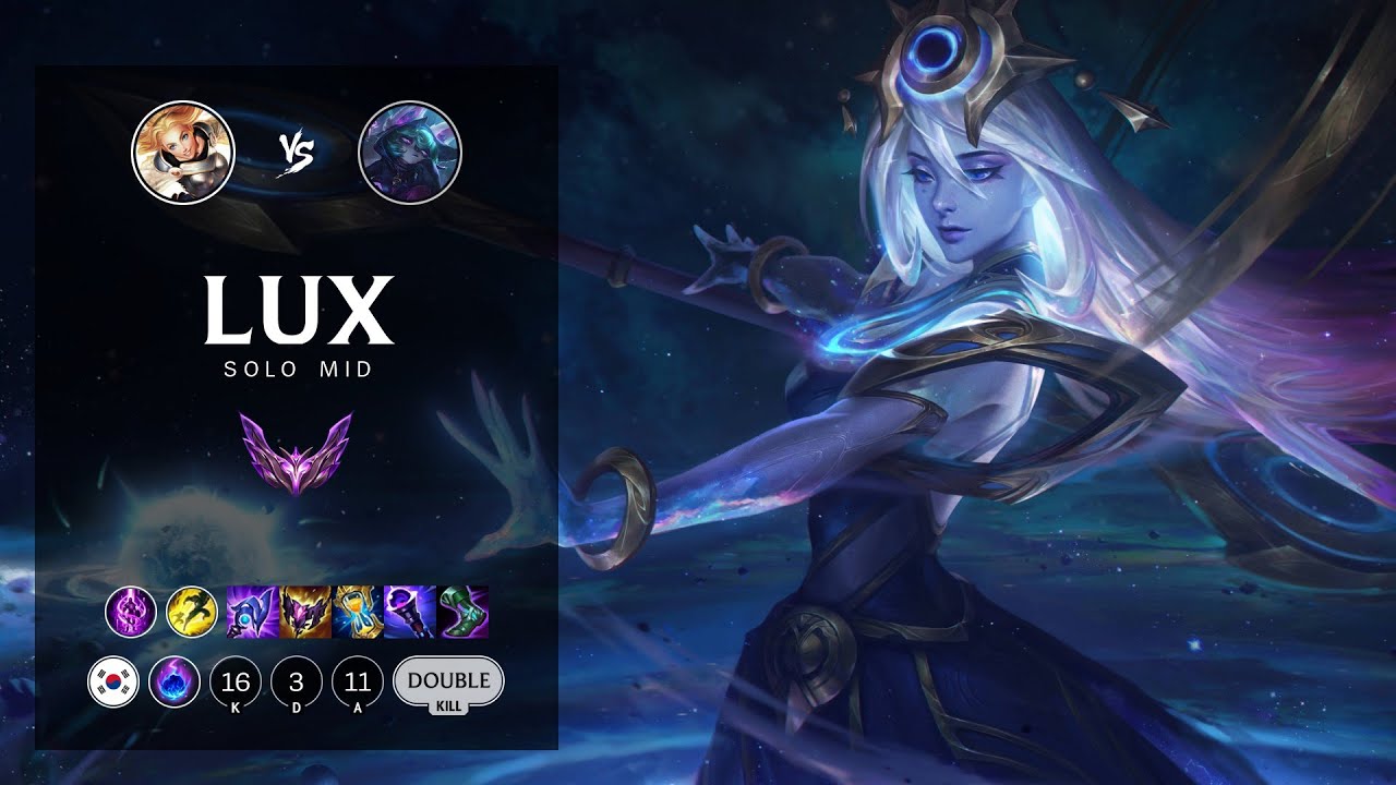 Lux Mid vs Vex - KR Master Patch 12.13