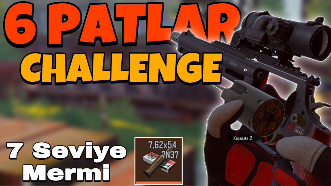 Tabancalar İçinde Tek Atan 🔥(M300 6 Patlar 7 Seviye Mermi Cephanelik) Arena Breakout Türkçe