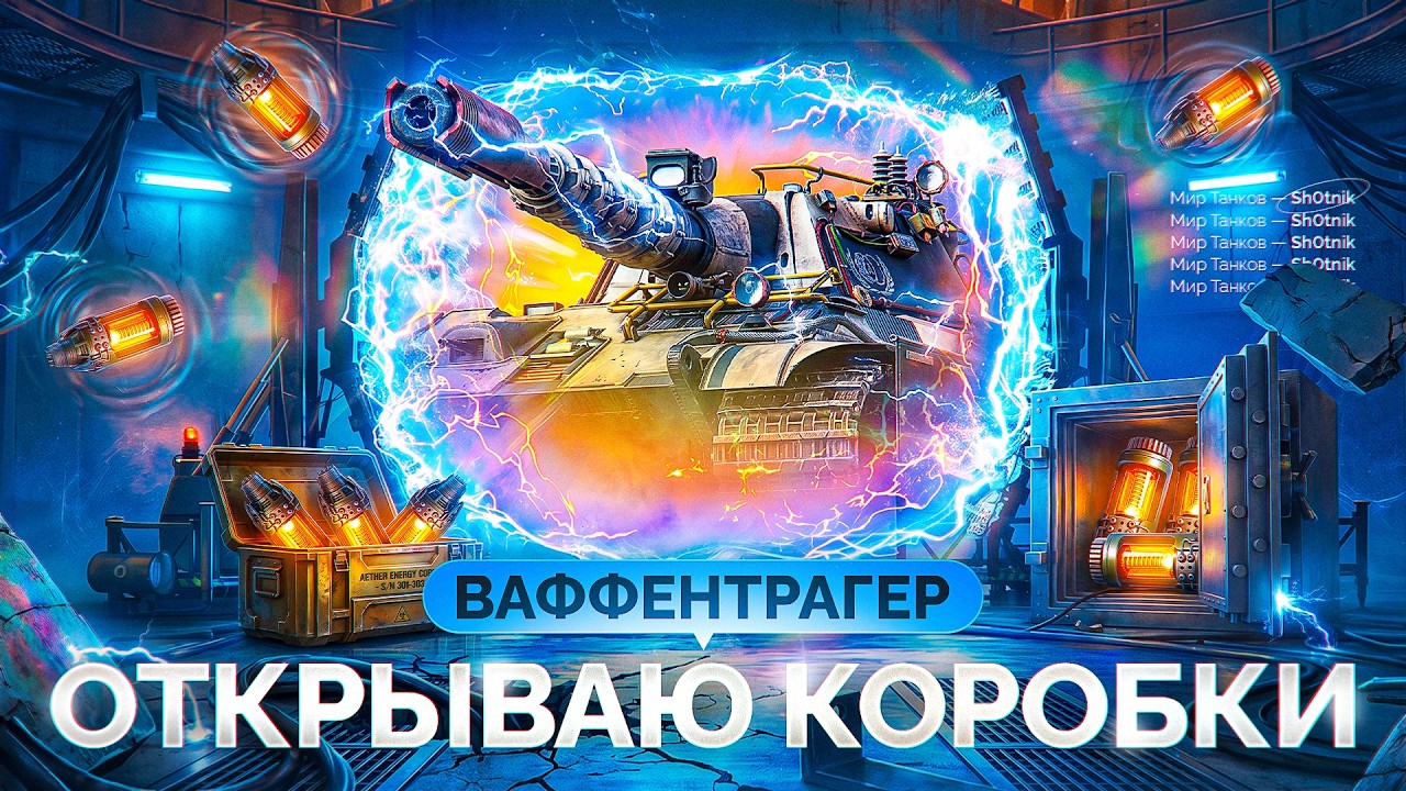 Открываю НОВЫЕ КОРОБКИ Ваффентрагера &mdash; Выбиваю ВСЕ Танки!