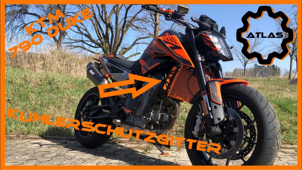 Kühlerschutzgitter KTM 790 Duke Montage und Fazit