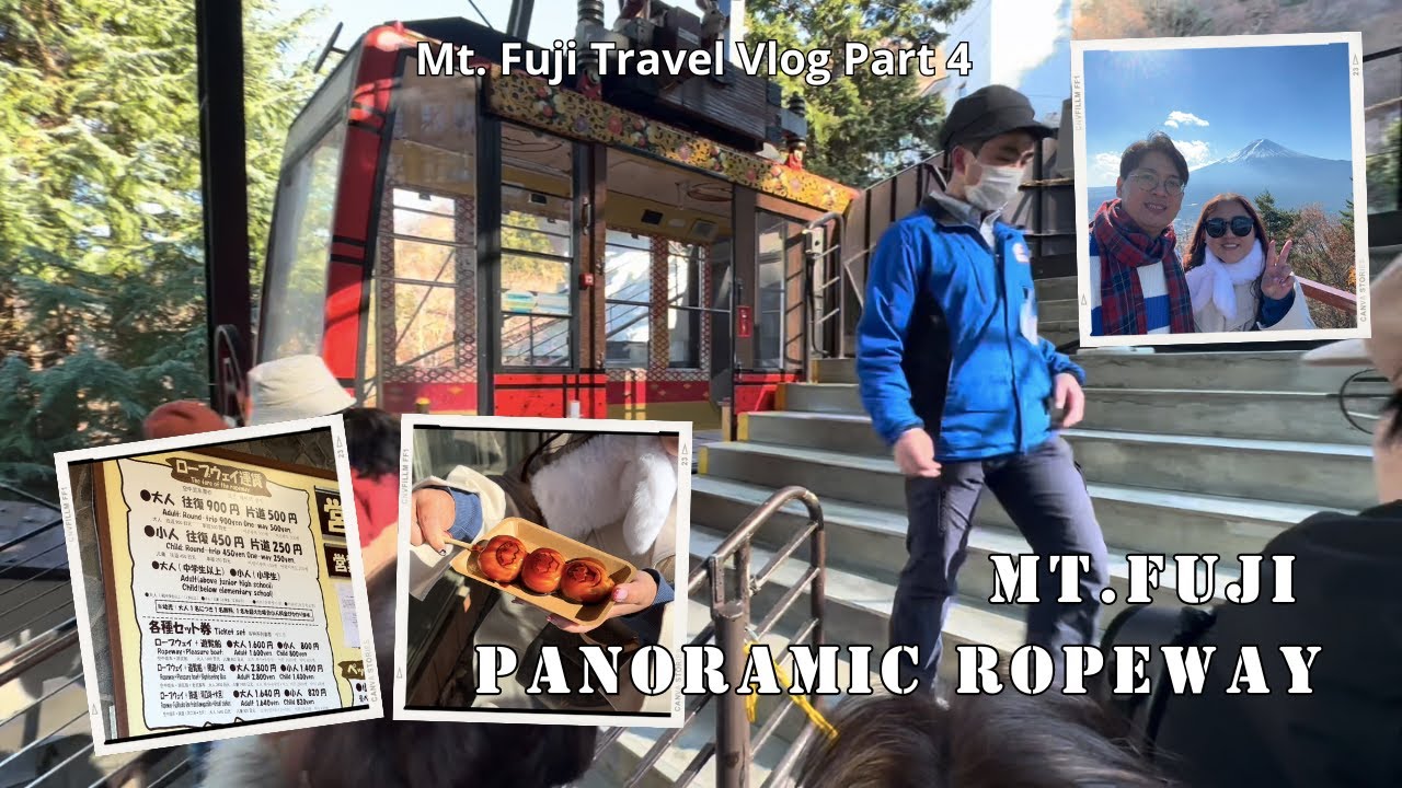 Pengalaman Cobain Mt.FUJI PANORAMIC ROPEWAY - Harga Tiket, Spot Foto, Snack & Belanja (Part 4)