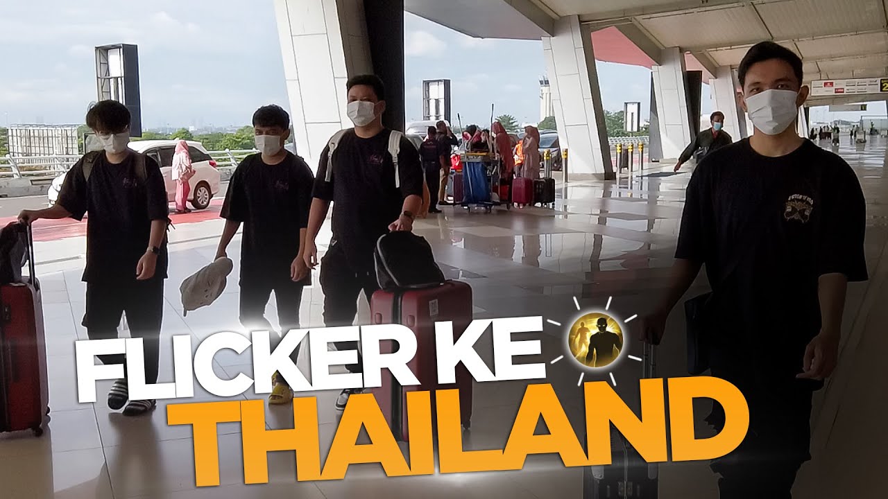 RRQ HOSHI VLOG THAILAND #1 : ALMOST MISSED THE PLANE