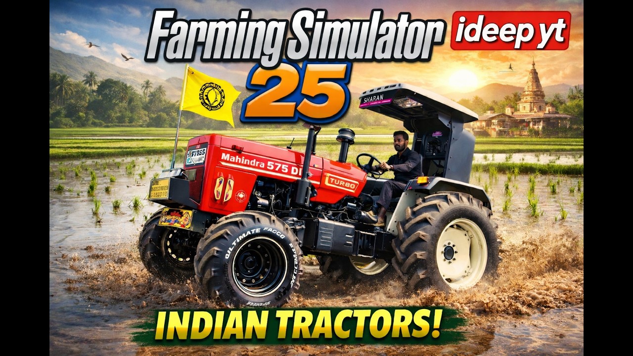 Indian Mods in Farming Simulator 25 LIVE #fs25live #fs25indiantractor