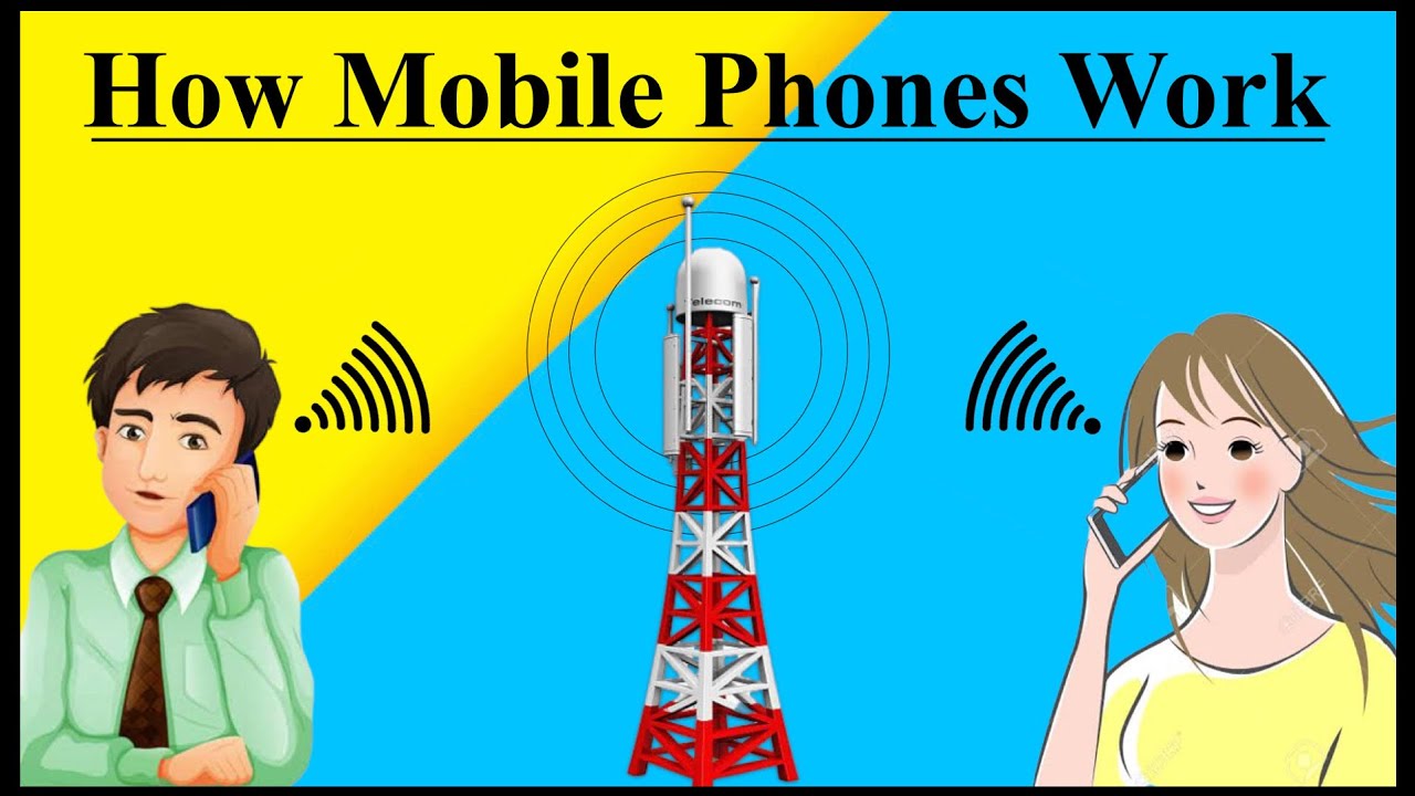 How mobile phones work? || Simply Explained