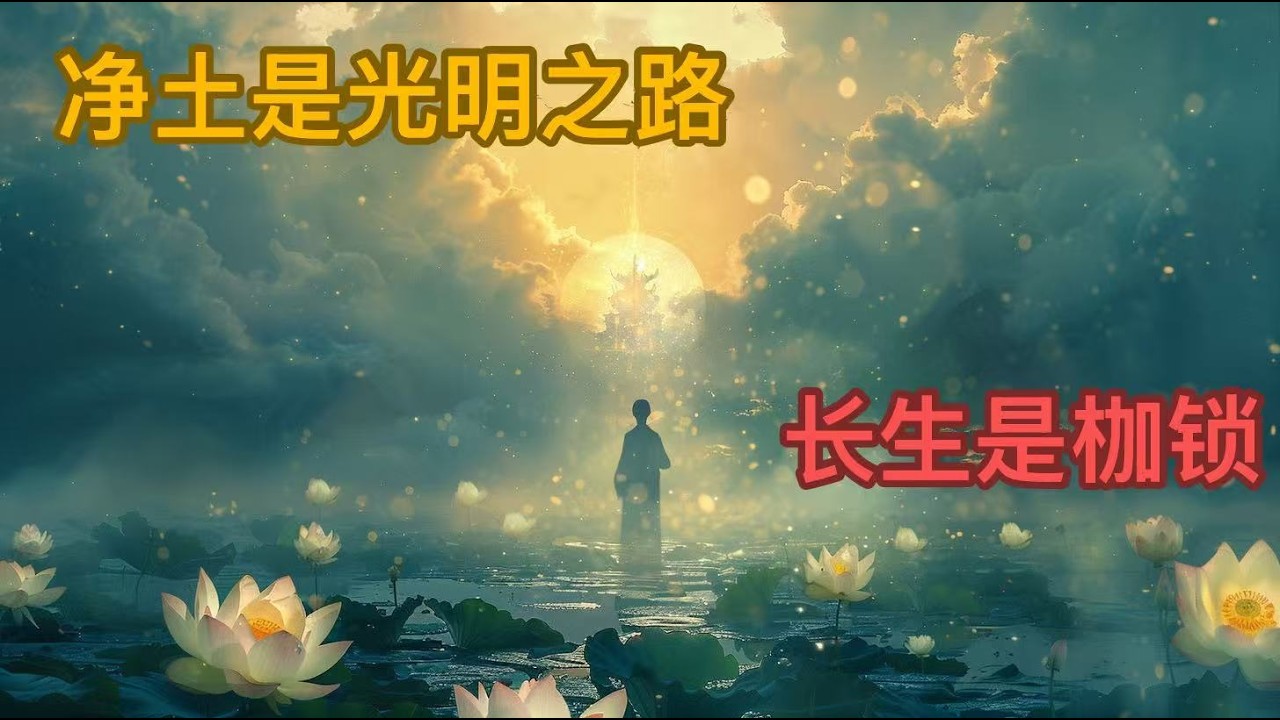 长生是枷锁，解脱才是路：西方极乐的另一种理解。#永生 #秦始皇 #硅谷富豪 #长生不老 #净土法门