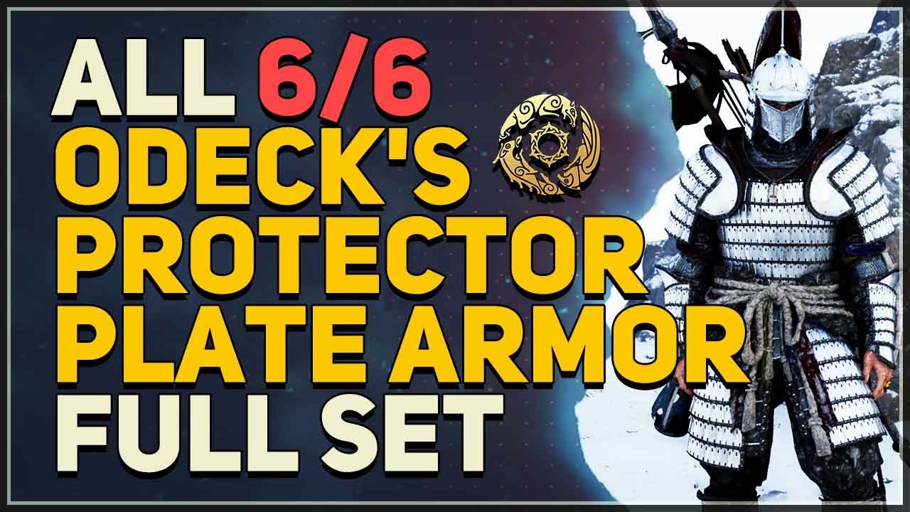 FULL Odeck's Protector Plate Armor & Weapon ALL Locations Crimson Desert