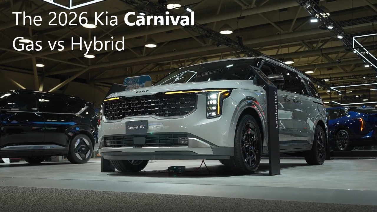 2026 Kia Carnival Hybrid vs Gas Comparison