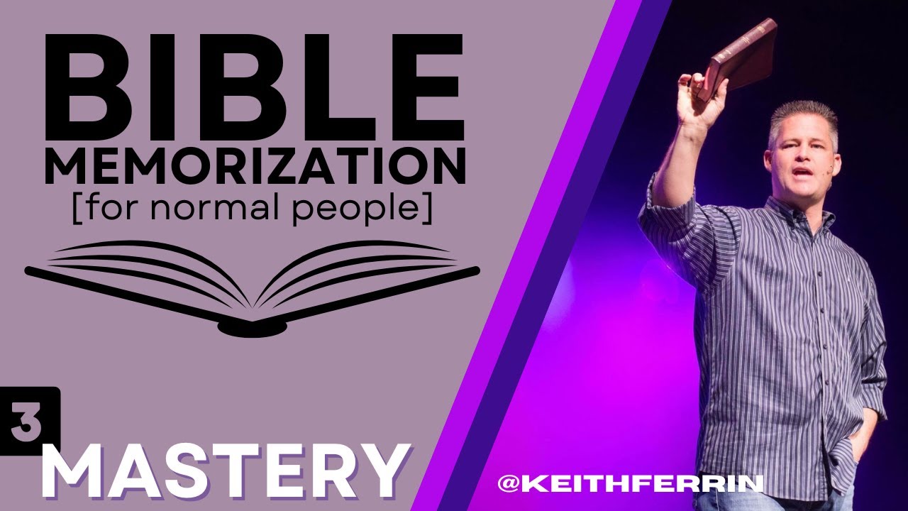 How to Make Bible Memorization Stick...for the Long Haul