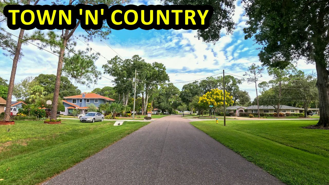 Town n Country Florida - Driving Through