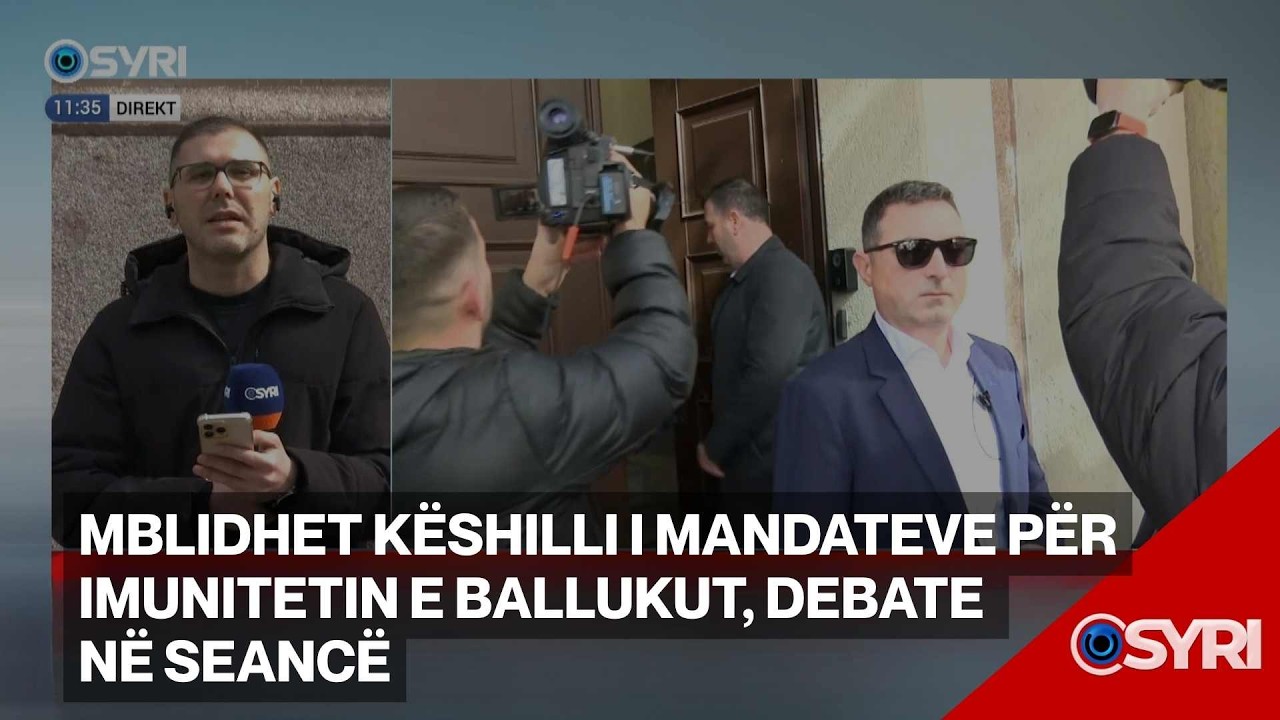 Mblidhet Këshilli i Mandateve për imunitetin e Ballukut, debate në seancë