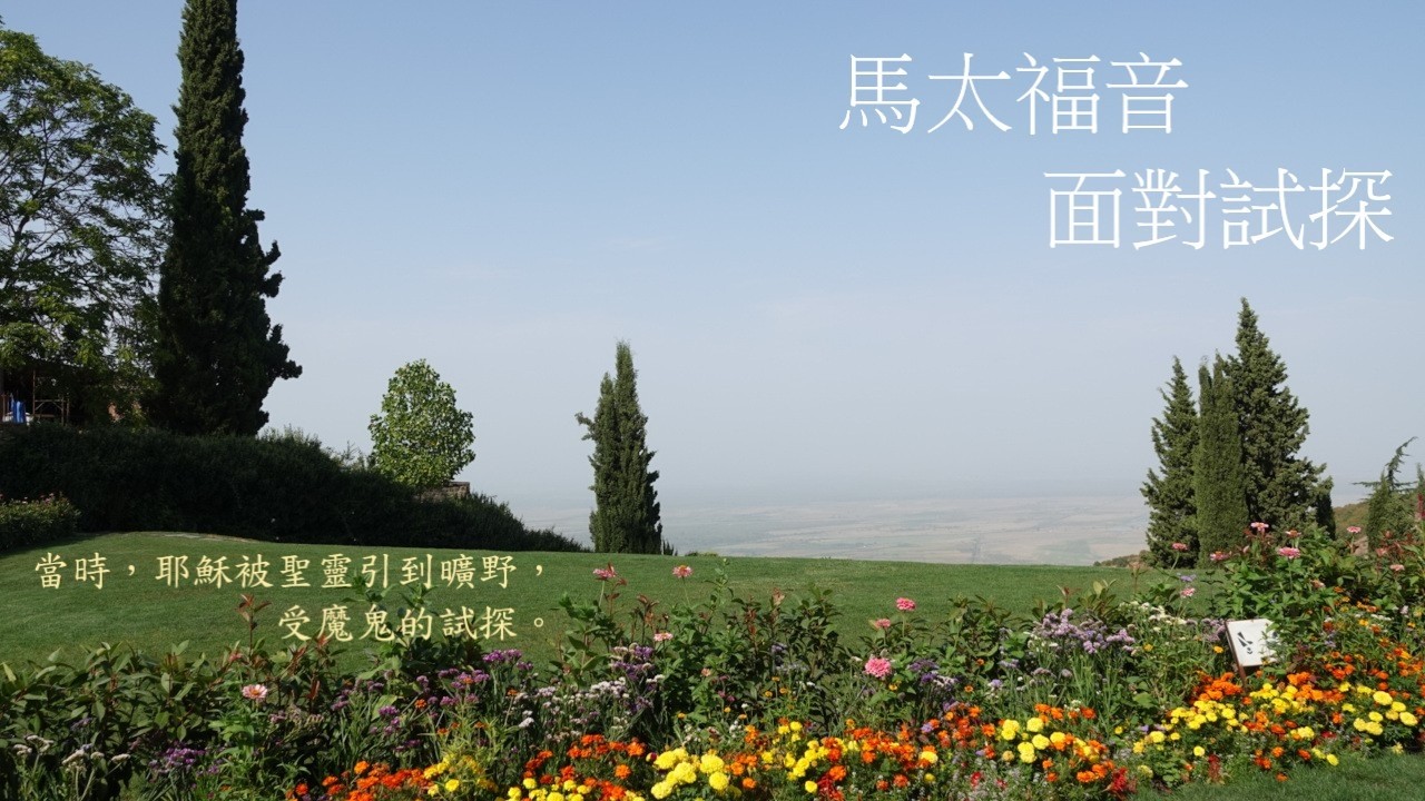 靈修:馬太福音-面對試探 20260310