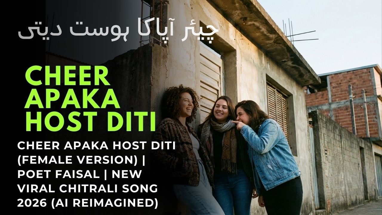 Cheer Apaka Host Diti (Female Version) | Poet Faisal | New Viral Chitrali Song 2026 (AI Reimagined)