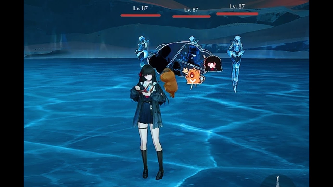 鳴潮 敵を気にせず自分の世界に入る千咲さん