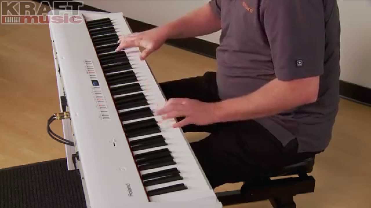 Kraft Music - Roland FP-50 Performance with James Day