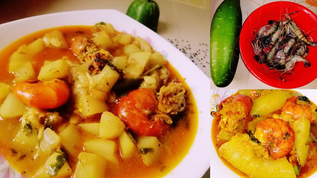 লাউ চিংড়ি রান্না | Lau Chingri | Bottle Gourd with Shrimp | বাহারি রান্নাঘর Bahari RannaGhor |