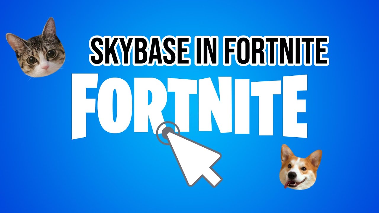 Ich Baue Eine Skybase (Fortnite)