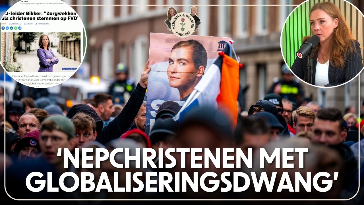 Bergsma haalt uit naar ‘nepchristenen’ na kritiek op FVD-koers | Bergsma & Bennink #270