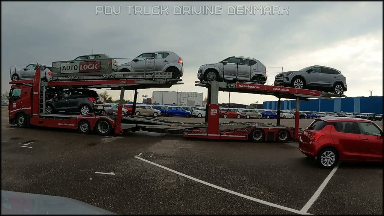Loading my Autotransporter with 9 cars