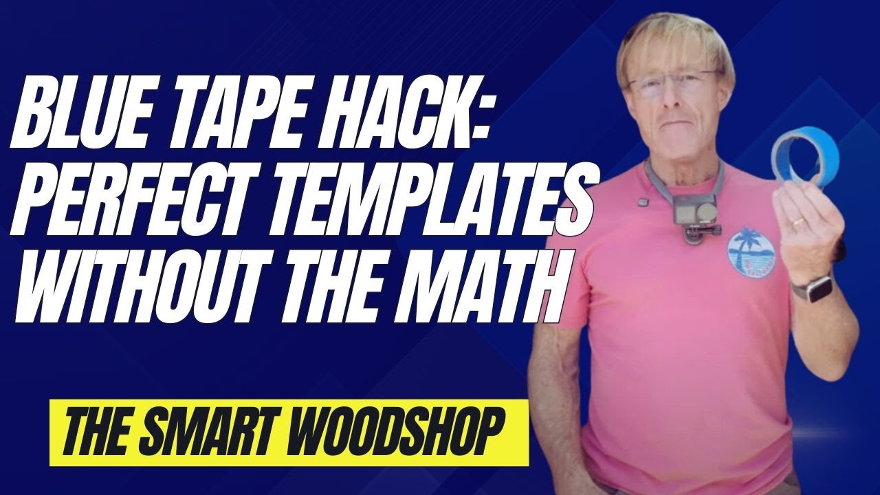 Blue Tape Hack: Perfect Templates Without the Math