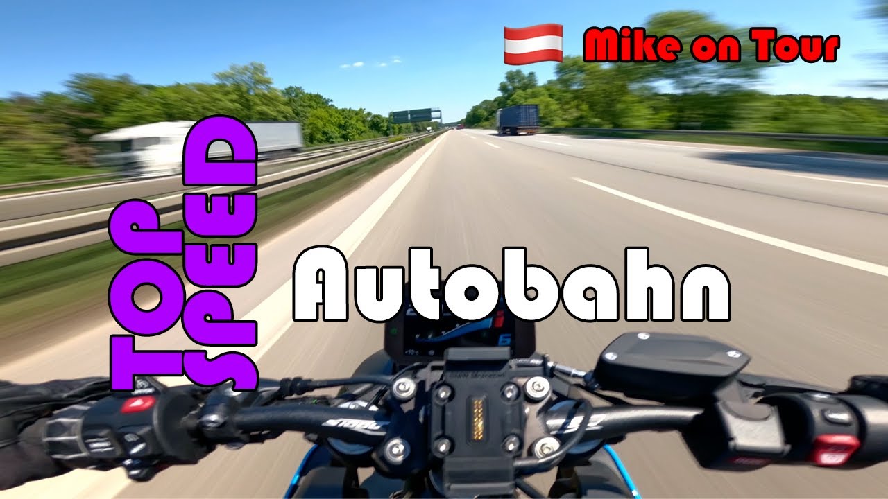 TOP SPEED BMW S1000R 2025 German Autobahn