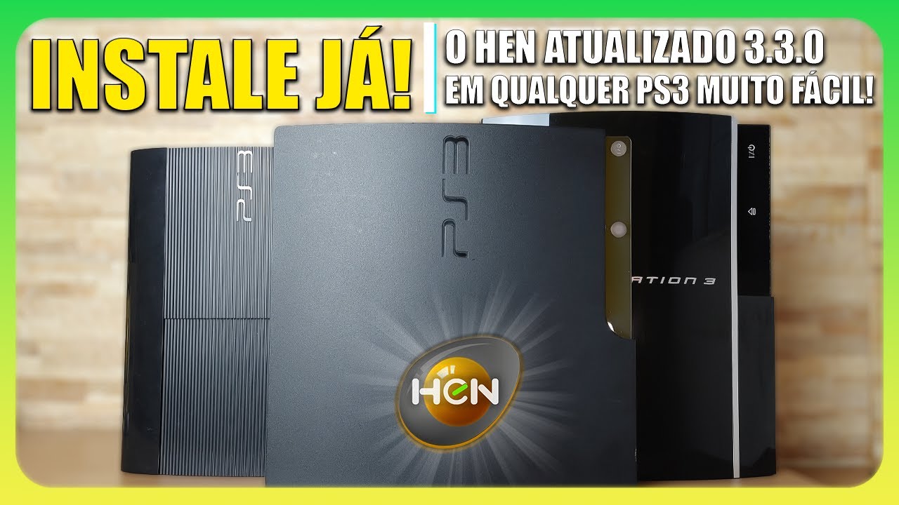 COMO INSTALAR O HEN NO PS3 4.92 - PASSO A PASSO