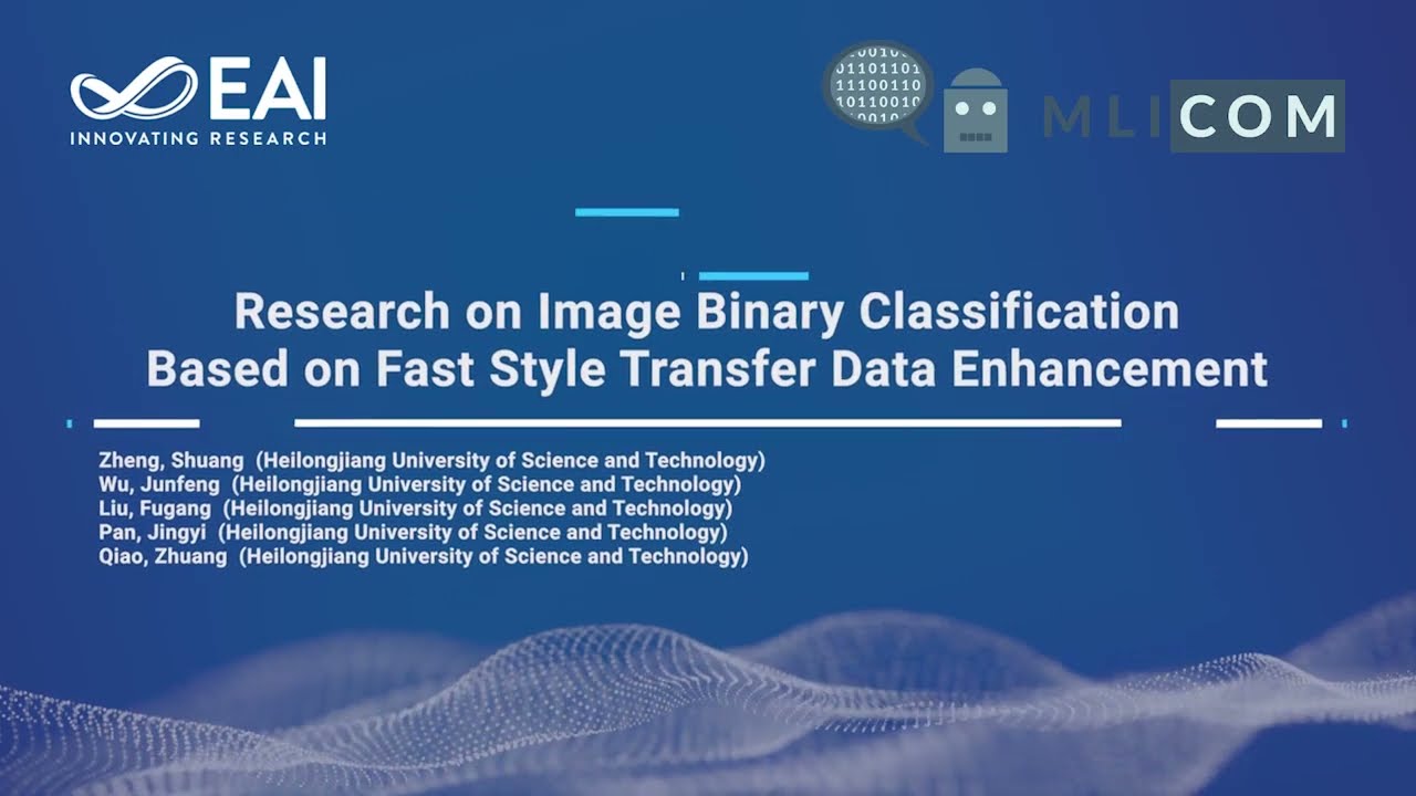 Research on Image Binary Classification Based on Fast Style Transfer Data Enhancement