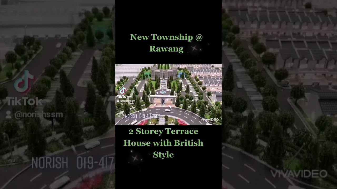 Rawang Newest Township - 2 Storey 22x70 Anggun City