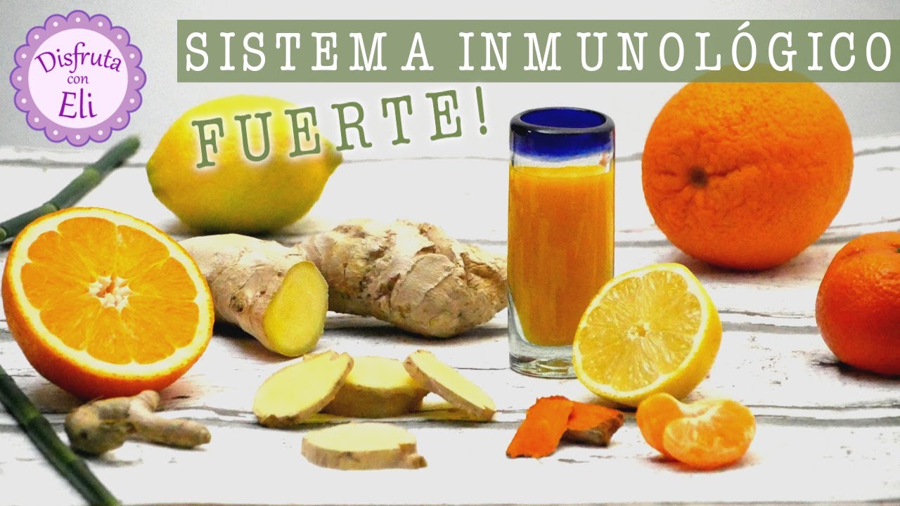 Shot de jengibre y cúrcuma / Fortalecer el sistema inmunológico