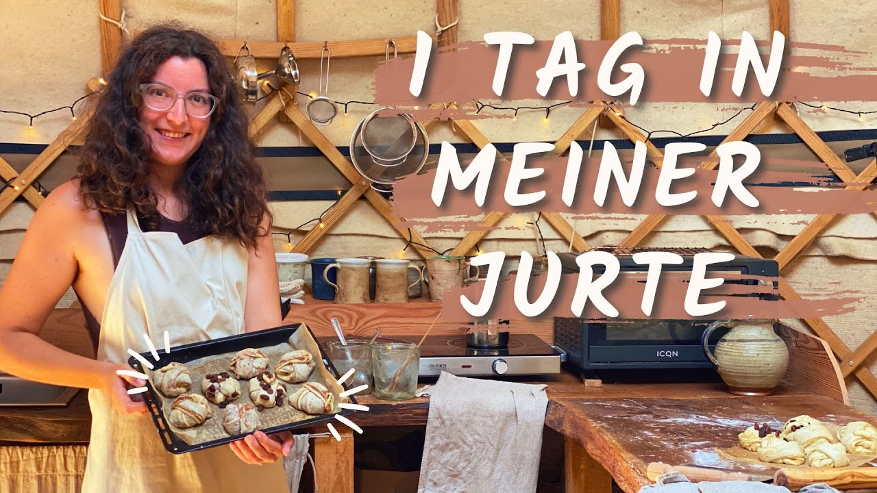 Ein Gemütlicher TAG in meiner JURTE 🛖😍 Slow Life VLOG 50