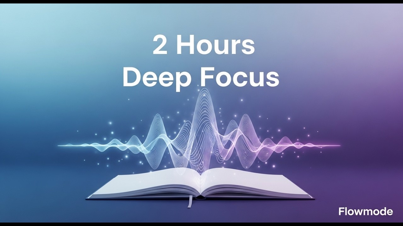2 Hours Deep Focus – Study Music for Studying, Work & Coding | Flowmode
