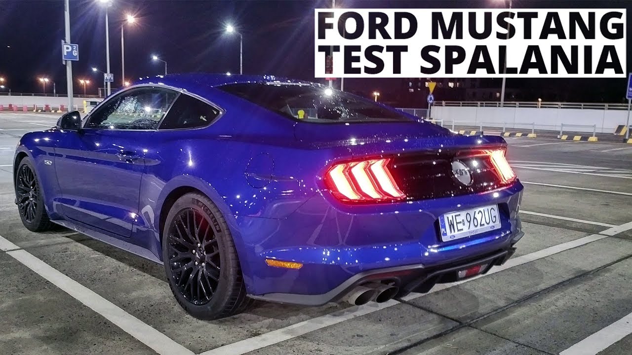 Ford Mustang GT 5.0 V8 450 KM (AT) - pomiar zużycia paliwa