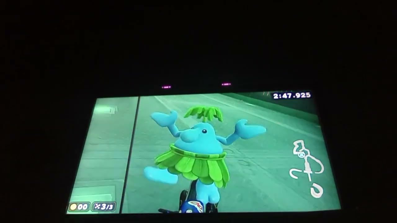 Mario Kart World Time Trials Bowser's Castle: Baby Daisy Vs Peach Vs Pianta 