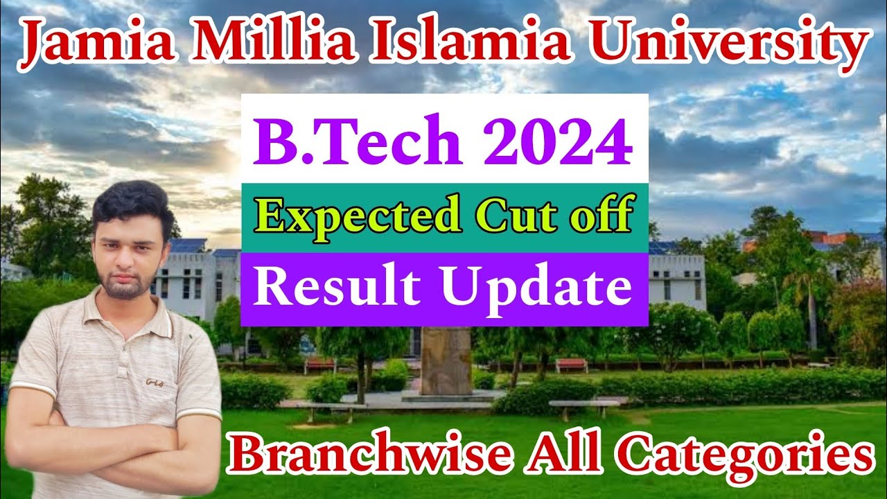 JMI B.Tech Cut off 2024🔥 | Branchwise All Categories | Result Update😍