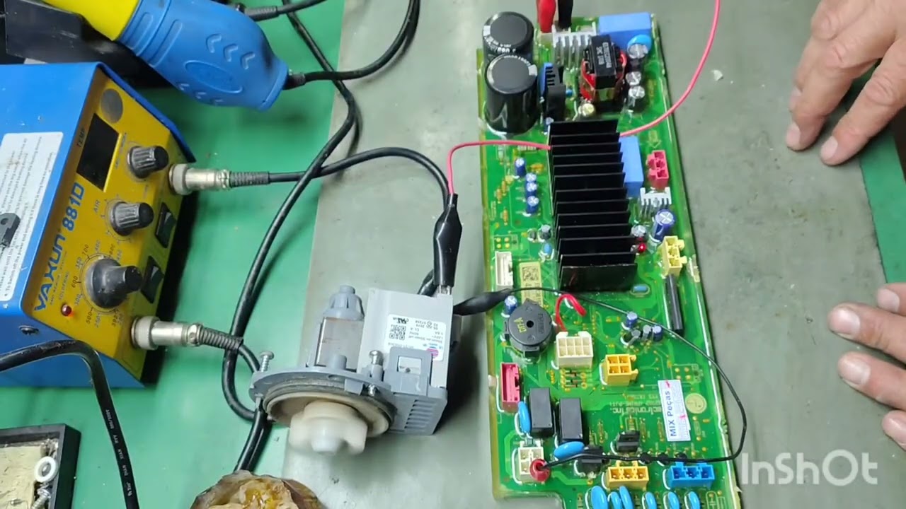 Lava e seca LG WD 1403RD. Jogando água para fora direto sem para .como resolver 